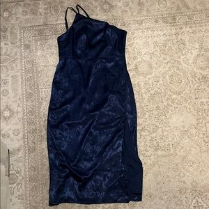 Elegant Navy Blue Lulus Women's Dress